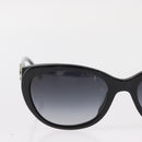 CHANEL Sunglasses plastic Black CC Auth BA9087-4