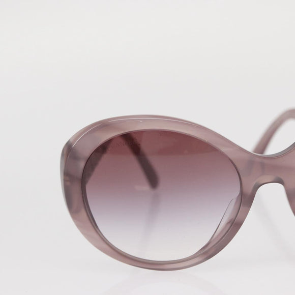 CHANEL Sunglasses plastic Pink CC Auth BA9088V