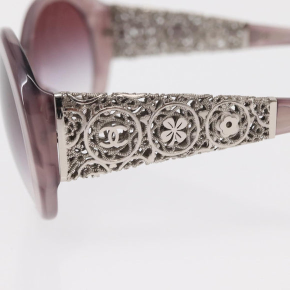 CHANEL Sunglasses plastic Pink CC Auth BA9088V