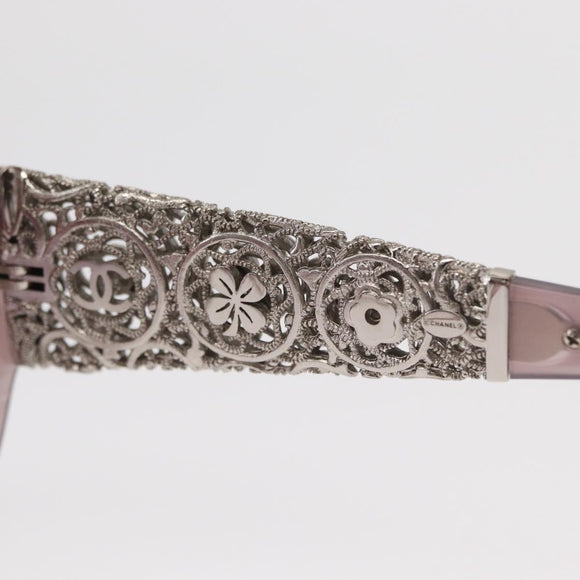 CHANEL Sunglasses plastic Pink CC Auth BA9088V