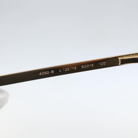 CHANEL Sunglasses plastic Brown CC Auth BA9089