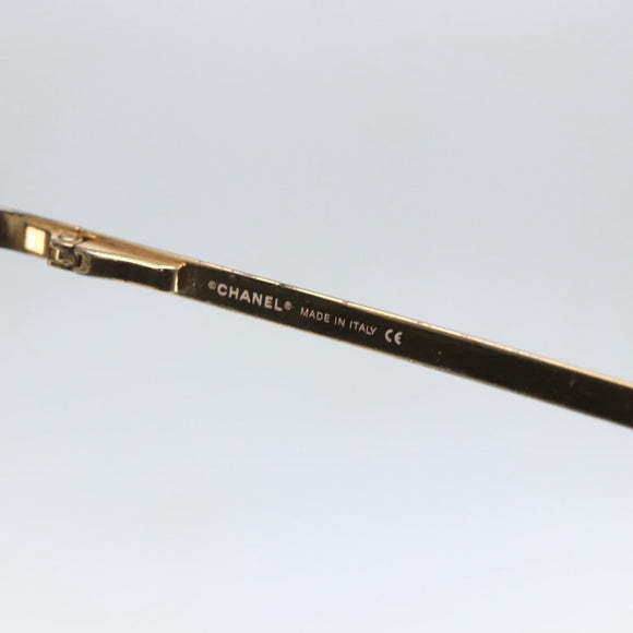 CHANEL Sunglasses plastic Brown CC Auth BA9089