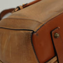 Chloe Hand Bag Leather Brown Auth BA909-10