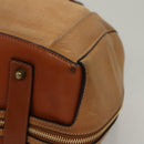 Chloe Hand Bag Leather Brown Auth BA909-11