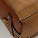 Chloe Hand Bag Leather Brown Auth BA909-13