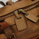 Chloe Hand Bag Leather Brown Auth BA909-14