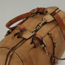 Chloe Hand Bag Leather Brown Auth BA909-6