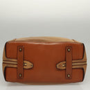 Chloe Hand Bag Leather Brown Auth BA909-9