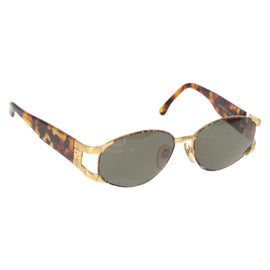 FENDI Sunglasses plastic Brown Auth BA9090