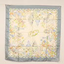 GUCCI Scarf Silk Blue Auth BA9093-12