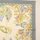 GUCCI Scarf Silk Blue Auth BA9093-4