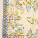 GUCCI Scarf Silk Blue Auth BA9093-5