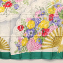 GUCCI Scarf Silk Green Auth BA9094-9