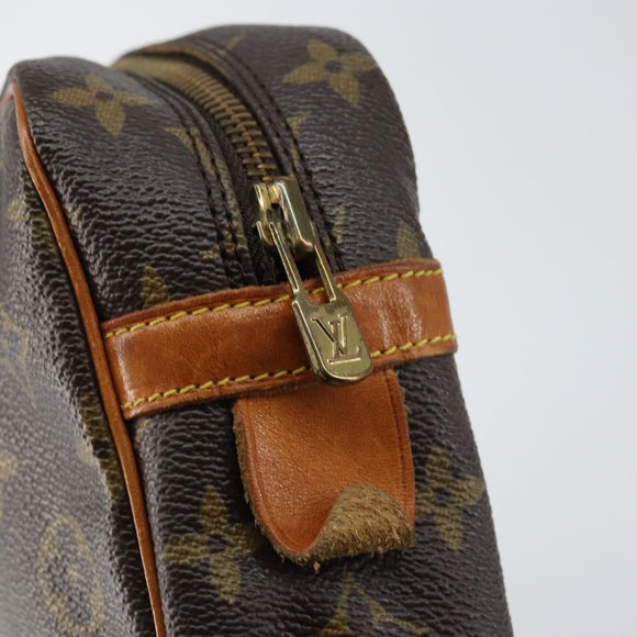 LOUIS VUITTON Monogram Compiegne 28 Clutch Bag M51845 LV Auth BA9096