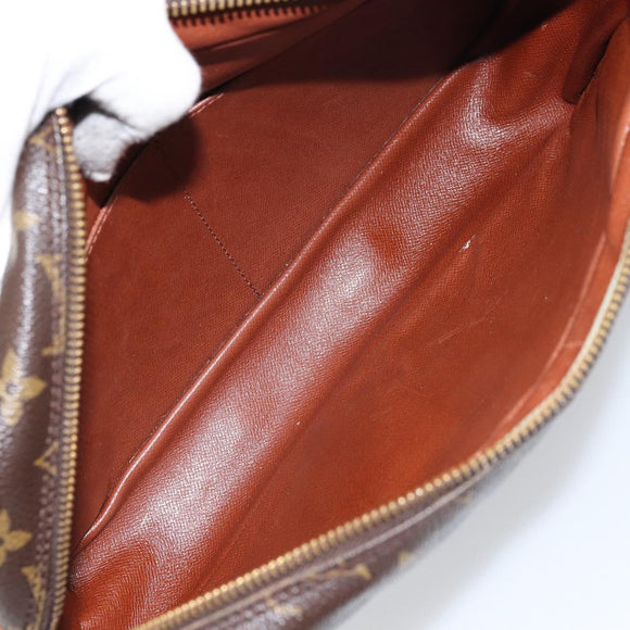 LOUIS VUITTON Monogram Compiegne 28 Clutch Bag M51845 LV Auth BA9096