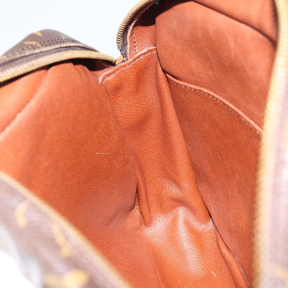 LOUIS VUITTON Monogram Compiegne 28 Clutch Bag M51845 LV Auth BA9096