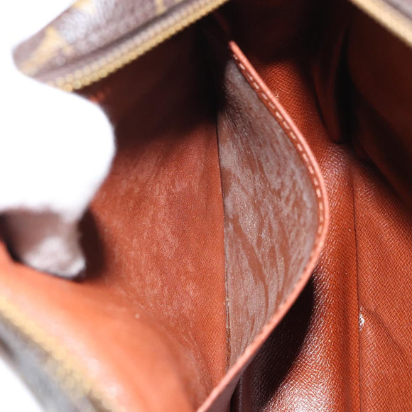 LOUIS VUITTON Monogram Compiegne 28 Clutch Bag M51845 LV Auth BA9096