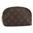 LOUIS VUITTON Monogram Pochette Cosmetic PM Pouch M43998 LV Auth BA9098-1