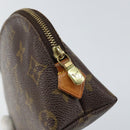 LOUIS VUITTON Monogram Pochette Cosmetic PM Pouch M43998 LV Auth BA9098-8