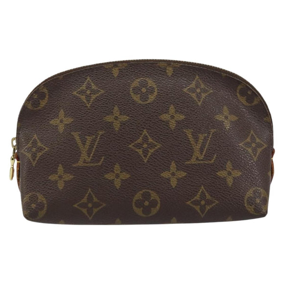 LOUIS VUITTON Monogram Pochette Cosmetic PM Pouch M43998 LV Auth BA9098