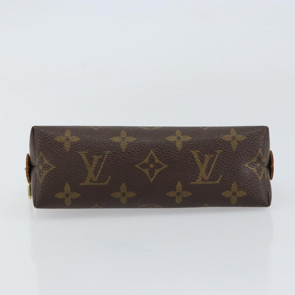 LOUIS VUITTON Monogram Pochette Cosmetic PM Pouch M43998 LV Auth BA9098