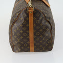 LOUIS VUITTON Monogram Keepall Bandouliere 60 Boston Bag M41412 LV Auth BA9099-4