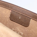 GUCCI GG Supreme Web Sherry Line Clutch Bag PVC Beige Gold 89 01 006 Auth BA9104-15