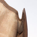 GUCCI GG Supreme Web Sherry Line Clutch Bag PVC Beige Gold 89 01 006 Auth BA9104-17