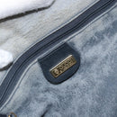 GUCCI Micro GG Supreme Hand Bag PVC Navy Gold 000 58 0093 Auth BA9106-17