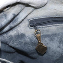 GUCCI Micro GG Supreme Hand Bag PVC Navy Gold 000 58 0093 Auth BA9106-21
