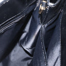 GUCCI Hand Bag Leather Black Gold Auth BA9107-19