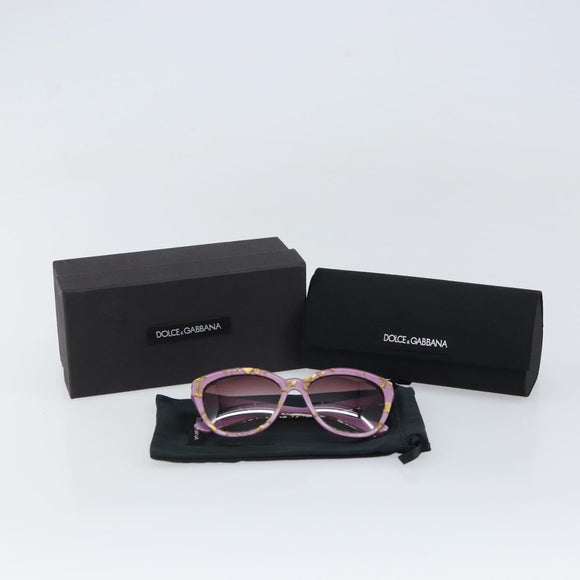 DOLCE&GABBANA Sunglasses plastic Purple Auth BA9109V
