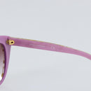 DOLCE&GABBANA Sunglasses plastic Purple Auth BA9109V-9