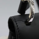 Salvatore Ferragamo Shoulder Bag Leather Black Auth BA911-9