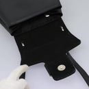 Salvatore Ferragamo Shoulder Bag Leather Black Auth BA911-21