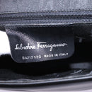 Salvatore Ferragamo Shoulder Bag Leather Black Auth BA911-11