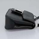 Salvatore Ferragamo Shoulder Bag Leather Black Auth BA911-4