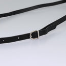 Salvatore Ferragamo Shoulder Bag Leather Black Auth BA911-14