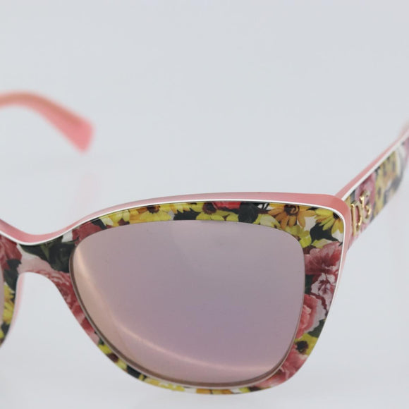 DOLCE&GABBANA Sunglasses plastic Pink Auth BA9110V