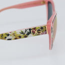 DOLCE&GABBANA Sunglasses plastic Pink Auth BA9110V-8