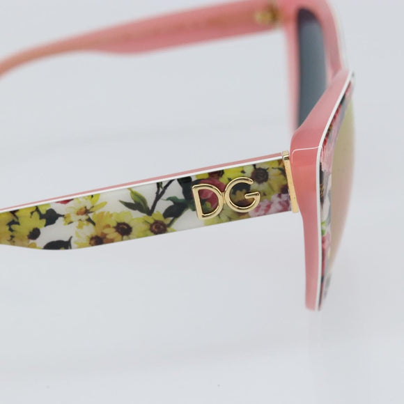 DOLCE&GABBANA Sunglasses plastic Pink Auth BA9110V