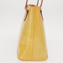 LOUIS VUITTON Monogram Vernis Houston Hand Bag Gris M91053 LV Auth BA9112-5