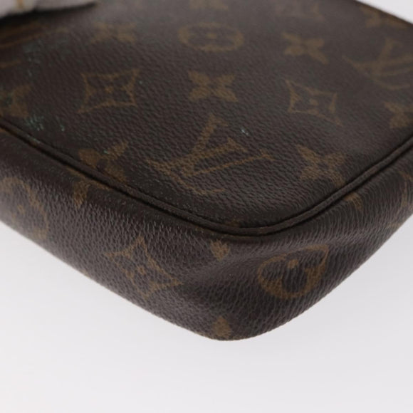 LOUIS VUITTON Monogram Pochette Accessoires Etui M51980 LV Auth BA9113
