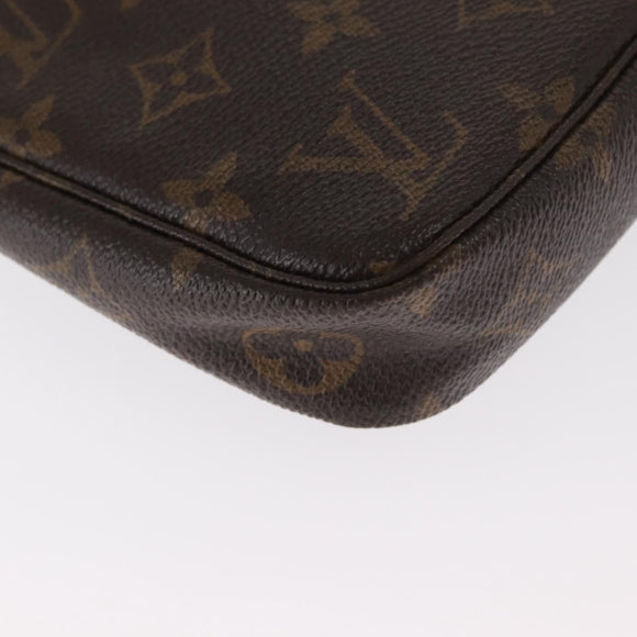 LOUIS VUITTON Monogram Pochette Accessoires Etui M51980 LV Auth BA9113