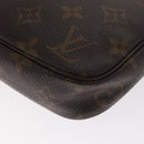 LOUIS VUITTON Monogram Pochette Accessoires Pouch M51980 LV Auth BA9113-18