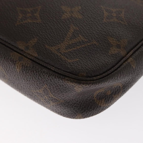 LOUIS VUITTON Monogram Pochette Accessoires Etui M51980 LV Auth BA9113