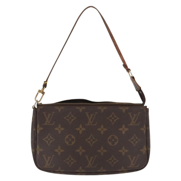 LOUIS VUITTON Monogram Pochette Accessoires Etui M51980 LV Auth BA9113