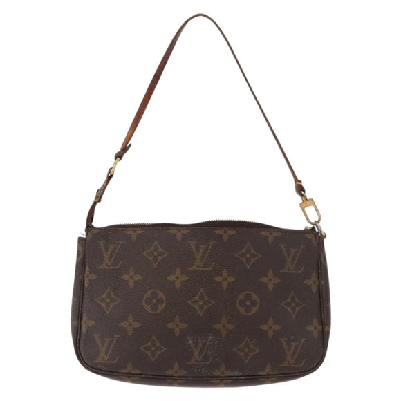LOUIS VUITTON Monogram Pochette Accessoires Etui M51980 LV Auth BA9113