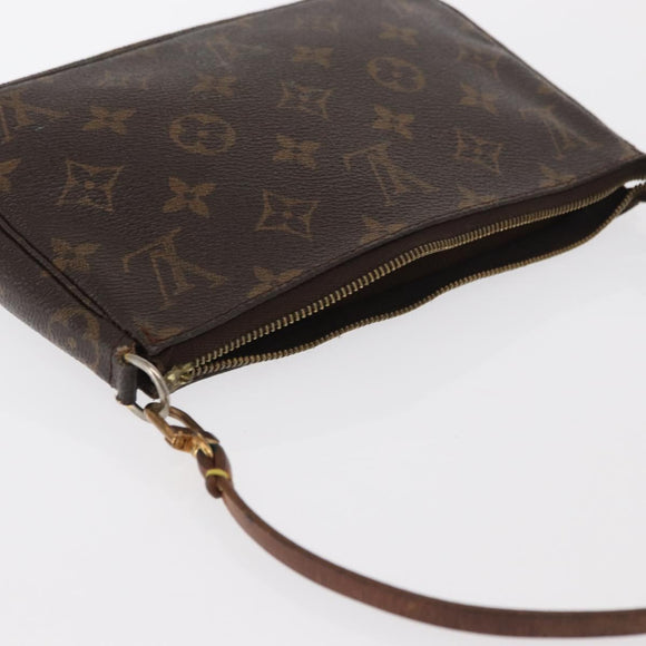 LOUIS VUITTON Monogram Pochette Accessoires Etui M51980 LV Auth BA9113