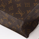 LOUIS VUITTON Monogram Sac Plat Hand Bag M51140 LV Auth BA9116-15